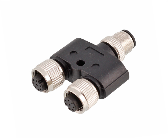 M12 Y-Type Adapter}