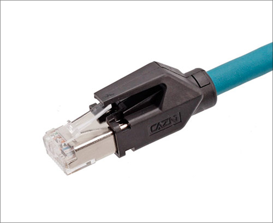 Assembly RJ45 Two Piece Type 8P CAT6}
