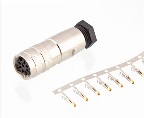 AISG电调天线金属插头-孔型插头