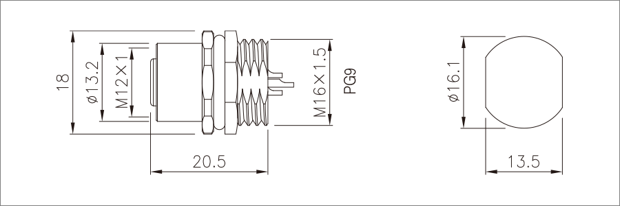 M12-M12板前安装孔型插座-焊线式-900x300-1.png