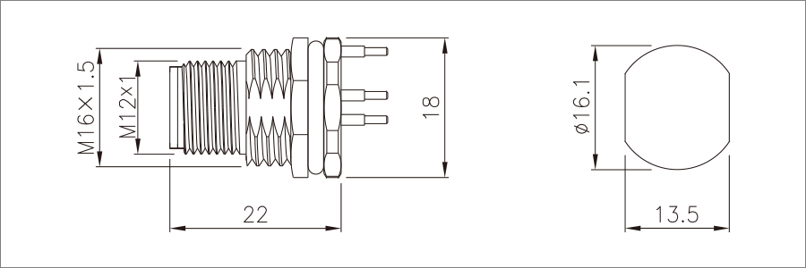M12-M12板后安装针型插座M12牙-PCB式-接地-900x300-1.png