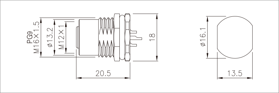 M12-M12板后安装孔型插座-焊线式-900x300-1.png