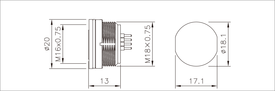 M16板前安装孔型插座-PCB式-900x300-1.png