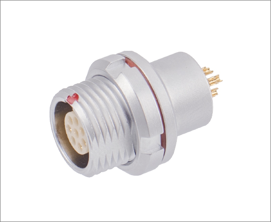 T Series - MEG Fixed socket - watertight or vacuumtight(Back panel mounting)}