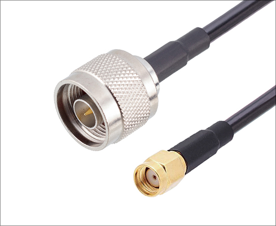 N (male) straight plug reverse SMA (male) straight plug, cable: RG58, frequency: DC ~ 6GHz}