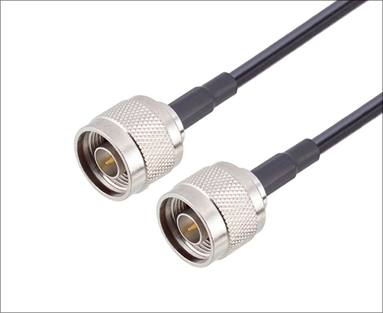 N (Male) straight plug to N (Male) straight plug, cable: RG58, frequency: DC ~ 6GHz}