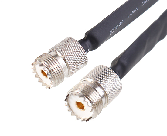 UHF transfer cable, flexible cable, UHF-UHF}