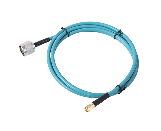 SMA (male) to N (male) , cable: RG223, frequency: DC ~ 6GHz}
