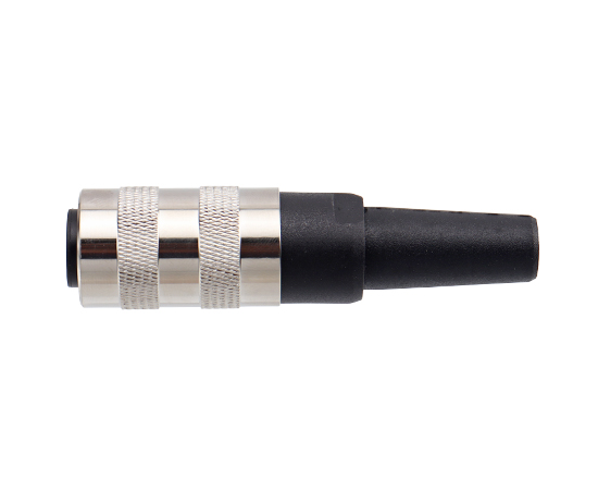 M16 Straight Male Assembled Plug (Solder, Plastic tube)}
