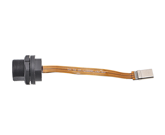 TYPE-C Female/Male FPC Flat cable 3.1 speed(Threaded)}