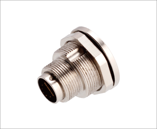 M9 Male Back Mount Socket ( Solder )}