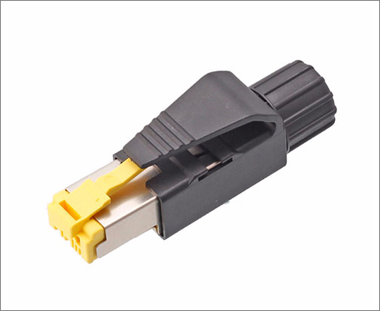 Assembly RJ45 Integrated 4P CAT5 Plastic}