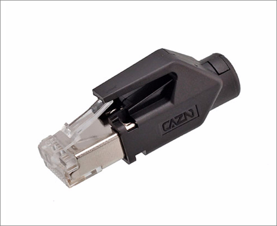 Assembly RJ45 Two Piece Type 8P CAT6}