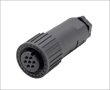 C14塑胶组装直式插头(比例阀专用)