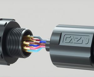 CAZN | E13 plastic waterproof connector (short video demonstration)