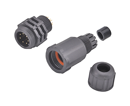 E10 Straight Male Field Installable Mating Plug(Threaded)}