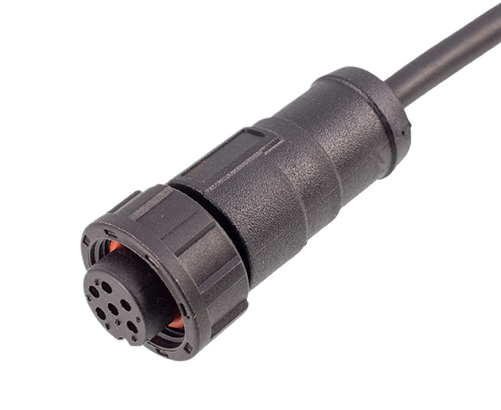 E10 Straight Female Overmolded Plug(Threaded)}