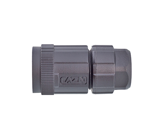 RJ45 Straight Male Plastic Plug(Threaded)-NR（Connecting nut can not be rotated）}